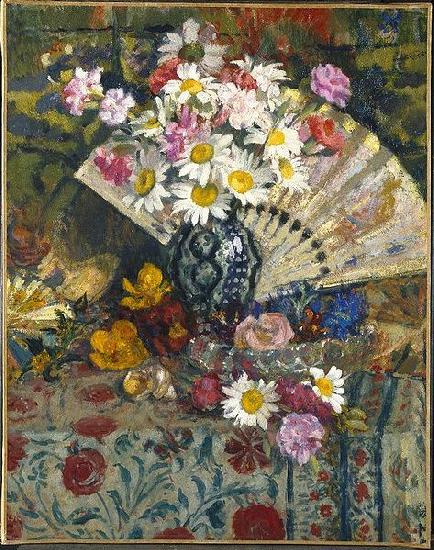 Georges Lemmen Still Life with Fan Norge oil painting art